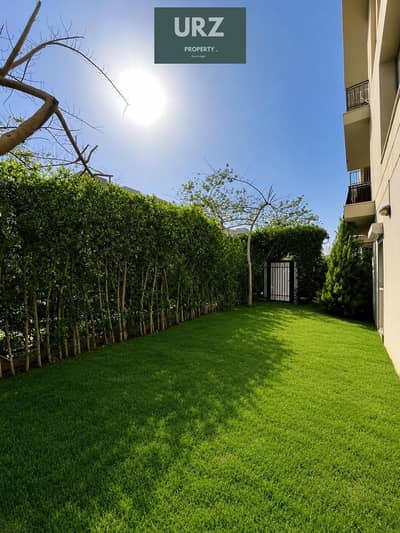 شقة بجاردن 345 م وهمية وافضل تقسمه بموقع اميز في علي gardens دايركيت وبخصم فوري علي طريق السويس مباشرة بالقرب من التجمع بجوار مدينتي و ماونتن فيو