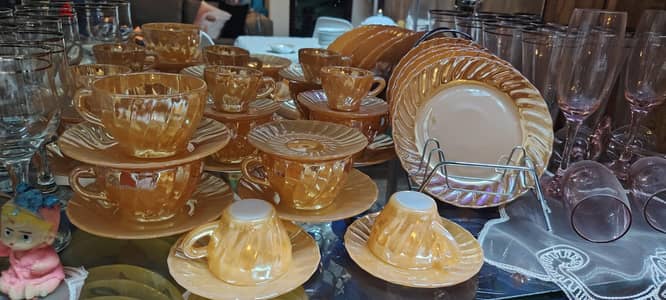 طقم اركوبال مشمشي مكسيكي