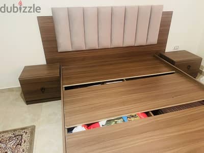 Double Bed with dressing & wardrobe