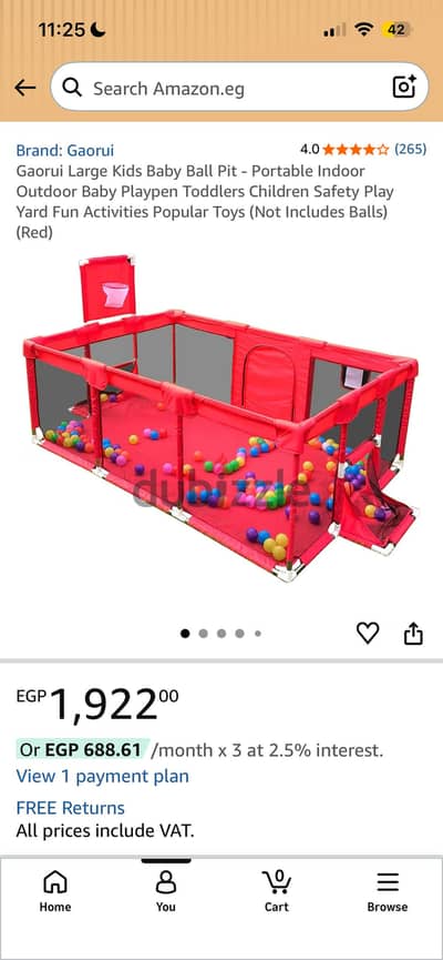 Baby playpen