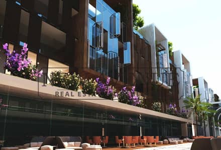 مكتب للايجار96 متراطلالة و مساحة مميزة  Al Jazi mall New Cairo