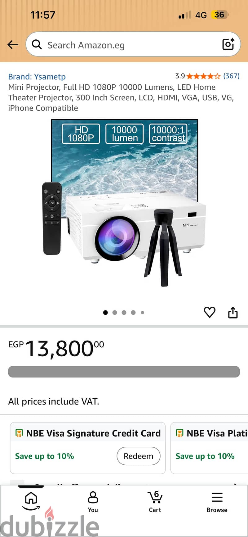 Ysametp Mini projector 4