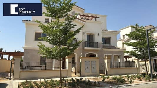 Twin House villa for sale in Uptown Cairo Ready to move with prime location Twin House villa for sale in Uptown Cairo Ready to move with prime location