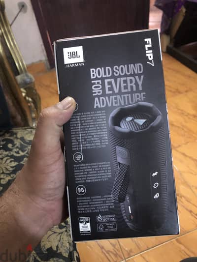 Jbl flip 7 with box