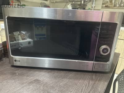 ستانلس ستيل ميكروويف ال جي LG i-wave