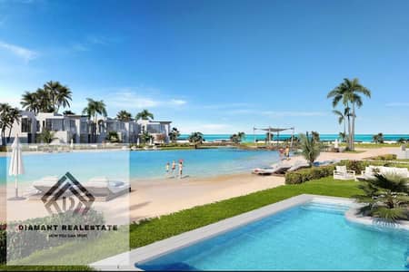 Chalet for sale in one of Ras El Hekma's most prestigious projects Ready to move Next to Mountain View, with installments Over longest payment period.