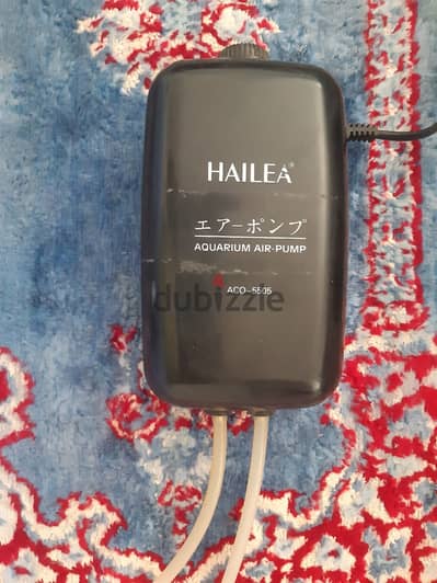 مصخة أكسجين Hailea  العالمية  بمخرجين قوية جدا منعدمة الصوت