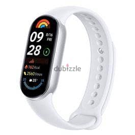 xiaomi band 9 كسر زيرو بحاله ممتازه بالعلبه