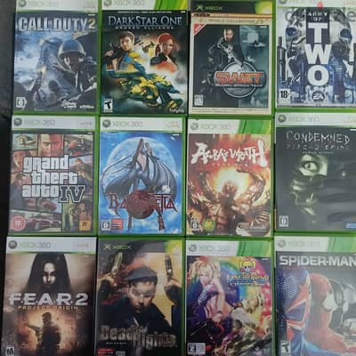 ألعاب Xbox 360 بحالة ممتازة