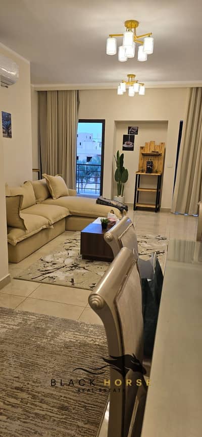 شقة مفروشة أول سكن 3 نوم للإيجار في فيفث سكوير – 147 متر