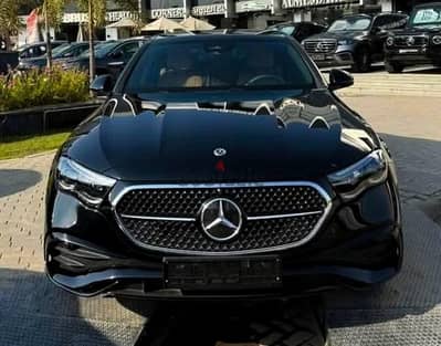 مرسيدس E200 موديل 2025 للايجار