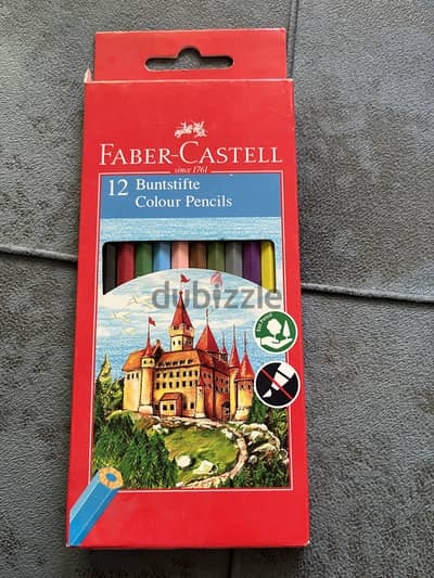 Fabre Castellated colour Pencils