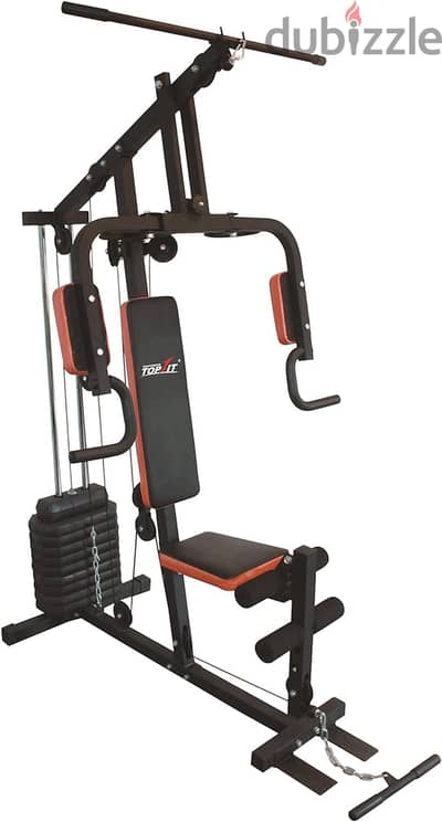 جهاز مالتي جيم منزلي متكامل (Multi Gym) بحالة ممتازة أقوى جيم في بيتك!