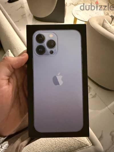 iphone 13 pro max 256gb معاه كرتونته