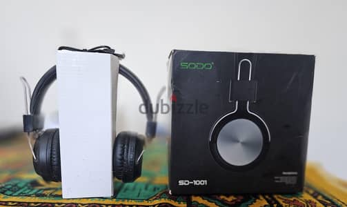 سماعة SD_1001 داخل الأذن بلوتوث من سودو 1001 - سوداء