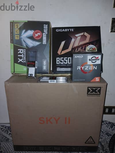 تجميعه كمبيوتر R5 5600X RTX 3060 12GB