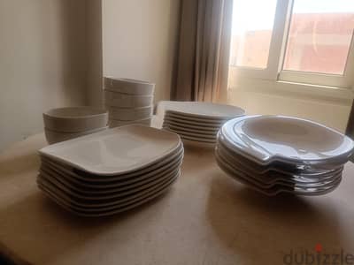 طقم عشاء فاخر فيلروي اندبوخ.     villeroy & boch