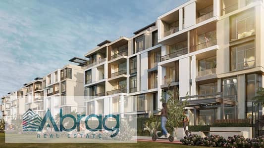 Finished apartment for delivery in 6 months, Sheikh Zayed, next to Mall of Arabia, remaining installments for Ever compound at half the company's price.