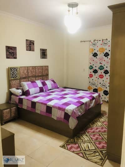 Furnished 120 sqm apartment for rent in Gardenia City Zone 10 Compound, Nasr City. Strategic location near main roads.