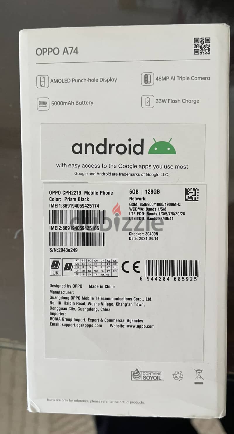 OPPO A74 1