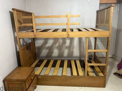 حجرة نوم  سرير بدورين عة
