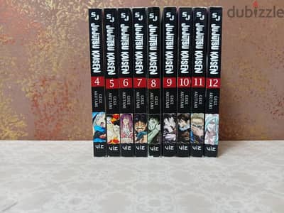 سلسلة manga jjk من v4 لv12 جميله جدا