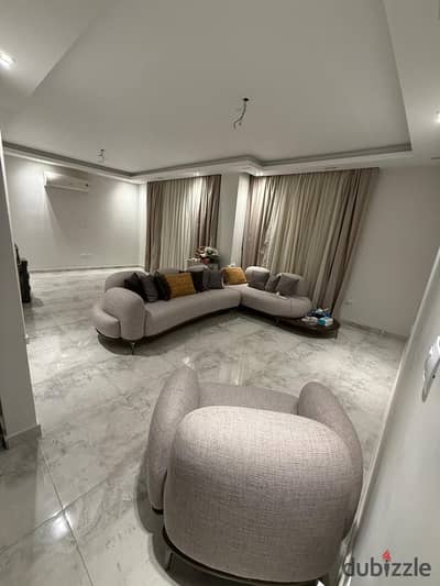 Ultra-luxurious apartment for sale in Galleria Moon Valley Compound, Fifth Settlement