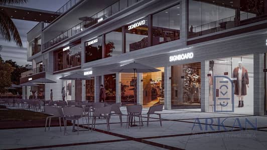  محل 41م واجهة للبيع بـ Double G Mall بقلب حدائق أكتوبر. مقدم 10% فقط وتقسيط 5 سنوات. موقع استثماري وسط أكبر كثافة سكانية.