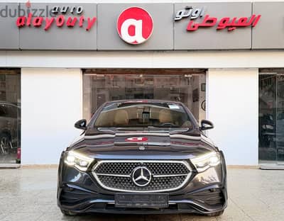 MERCEDES BENZ E200 AMG premium plus 2025 Zero