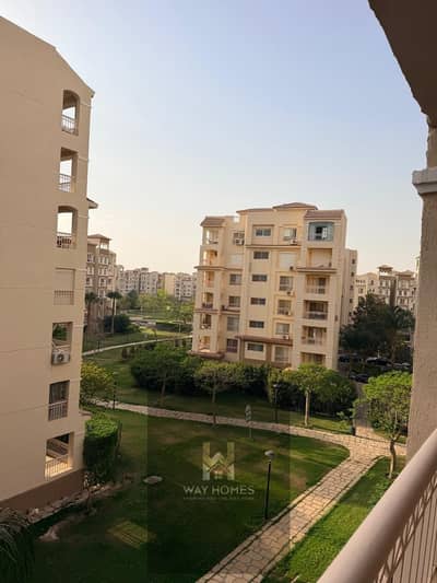 For sale in Madinty, an apartment model 300 with a garden view directly next to the services, north view