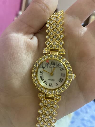 انسيال وساعة يد حريمي كاجوال من فئة ساعات الكوارتز (Quartz