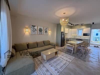 شاليه للايجار 3 غرف نوم مباشر علي حمام السباحة مفروش بالكامل ماونتن فيو راس الحكمة Mountain View Ras Al Hekma