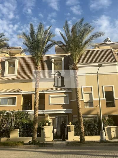 للبيع S Villa فيو مميز بالكمبوند على منطقه الفيلات ولاند سكيب فى كمبوند سراي Sarai امام مدينتي مباشرا المستقبل سيتي . .