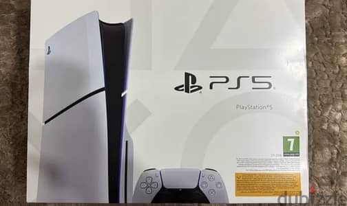 Play station 5 slim cd + hard 1TB جديد متفتحش