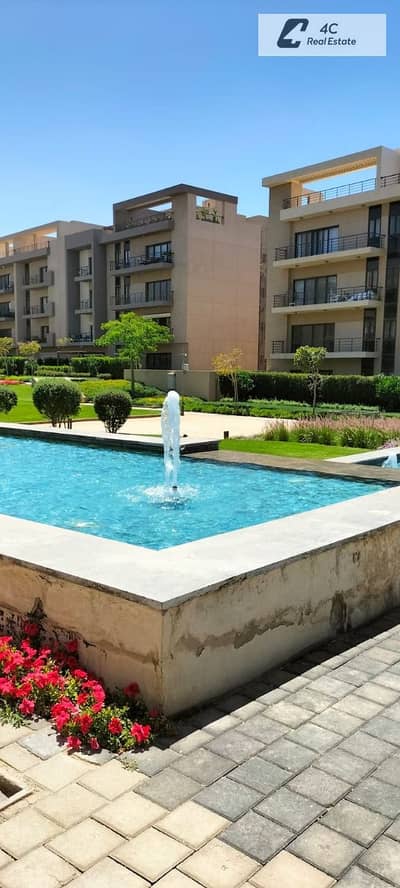 لسرعه البيع بنتهاوس ريسيل Marasem New Cairo تشطيب كامل Open view landscape بتقسيمه مميزة جاهزة للمعاينه و الاستلام