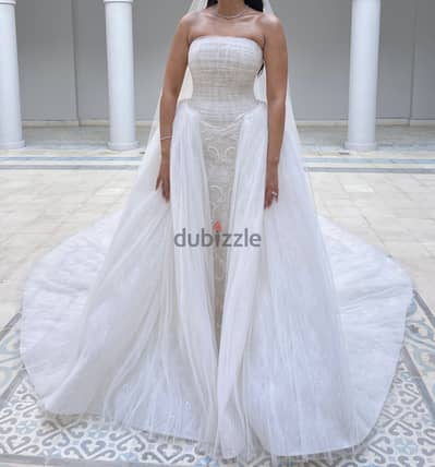 Ahmed Elakad 2 look wedding dress