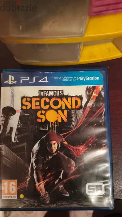 لعبة second son مستعملة حالة نضيفة