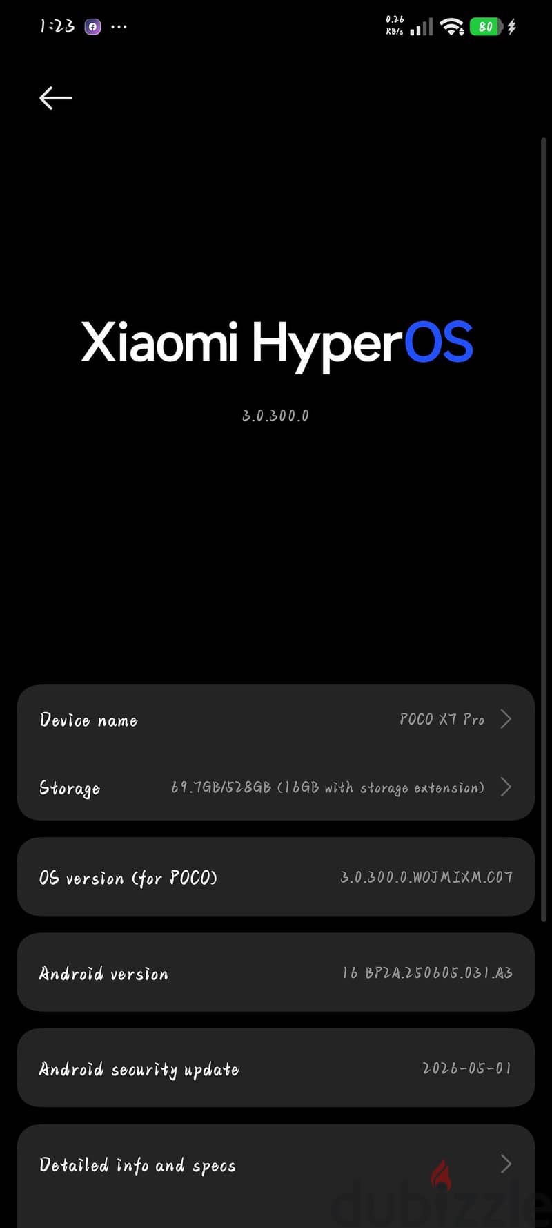 Poco x7 pro 2