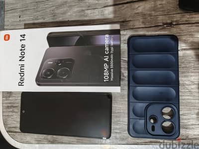 Xiaomi Redmi Note 14 256g في الضمان حاله ممتازه
