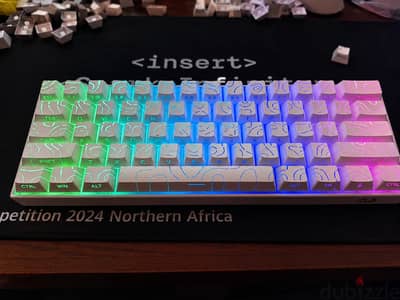 Keycaps PBT احترافية RGB ⌨ طقم