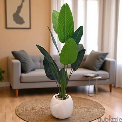 شجرة موز ديكور اصطناعيه