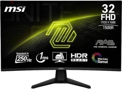 MSI MAG 32C6X 32 Inch FHD Curved Gaming Monitor