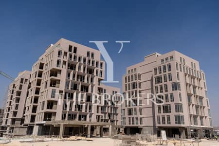 استلام 2026: شقة فندقية بأقل متبقي أقساط في أركان بالم 205 (Arkan Palm)!