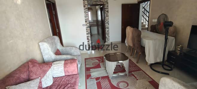 Apartment for sale in Madinaty fully furnished and with appliances 92 meters two bedrooms and a bathroom with a distinctive garden view sixth floor completely untouched