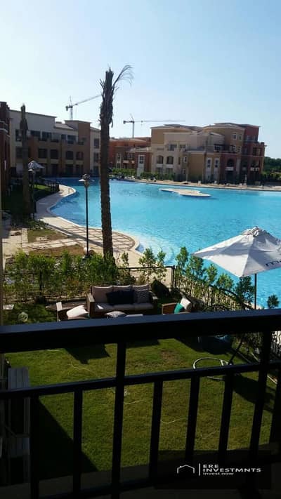 شاليه بفيو لاجوون, متشطب بالكامل, استلام فوري للبيع في مراسي اعمار الساحل الشمالي Marassi Emaar North Coast