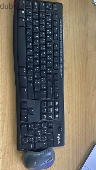 Logitech keyboard and mouse