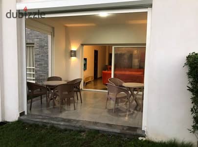 Chalet for rent in AMWAJ 3 bedrooms with garden