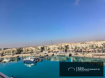 اقل سعر شاليه بفيو مميز جدا علي مارينا في مراسي اعمار الساحل الشمالي Marassi Emaar North Coast