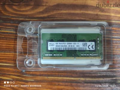 Ram 4g ddr4 3200 for laptop