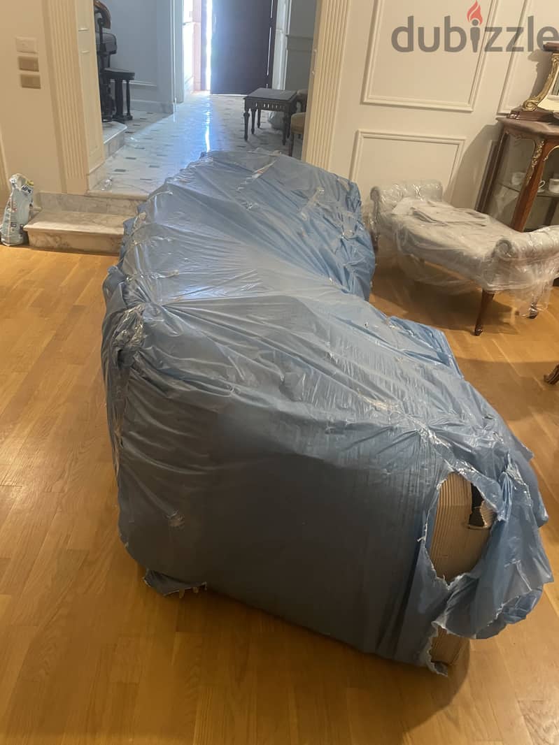 Brand new curved Sofa 1